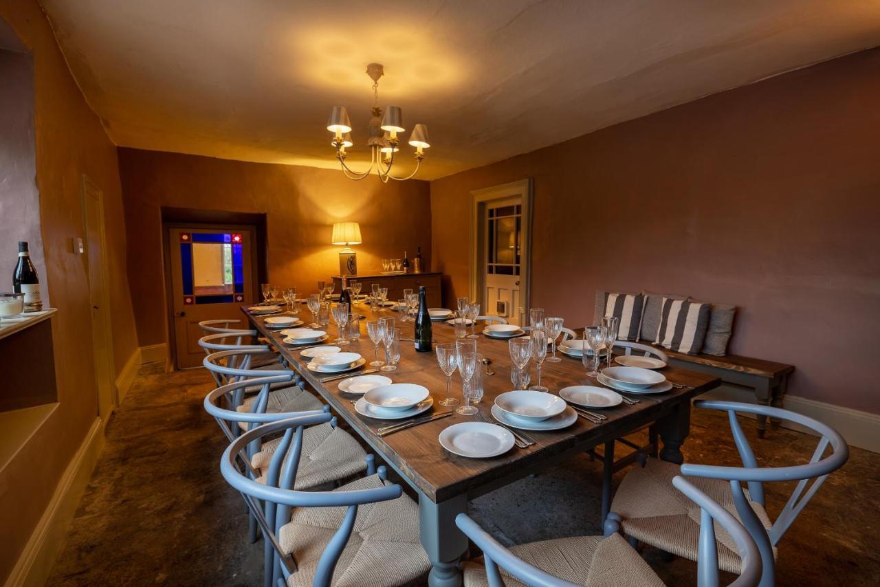 Topside House - Beautiful 7 Bedroom House With Hottub Wifi And Parking Near Bath Wells Frome Oakhill Bagian luar foto