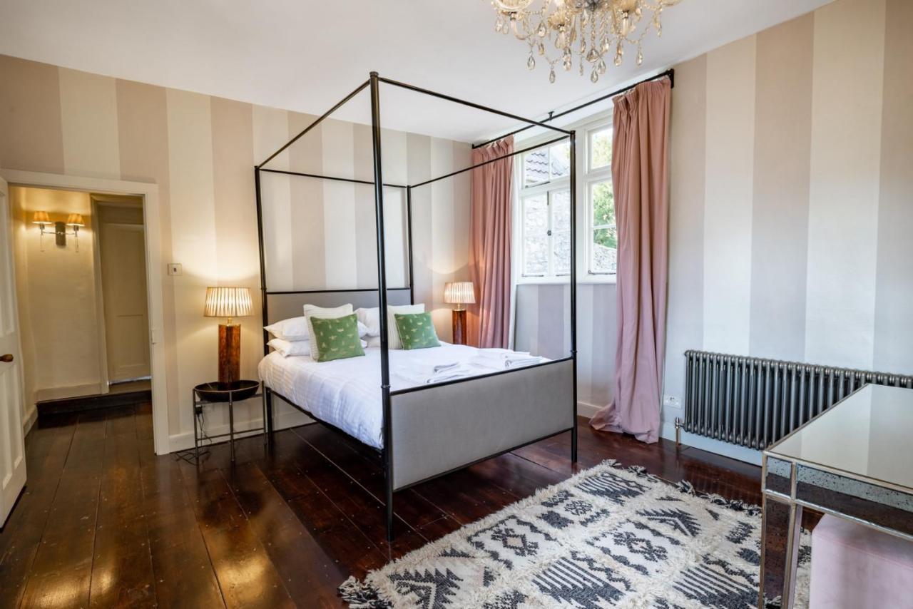 Topside House - Beautiful 7 Bedroom House With Hottub Wifi And Parking Near Bath Wells Frome Oakhill Bagian luar foto