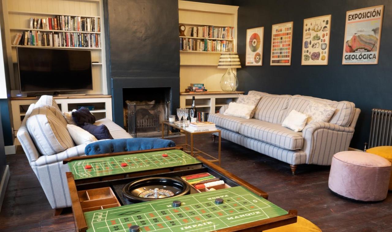 Topside House - Beautiful 7 Bedroom House With Hottub Wifi And Parking Near Bath Wells Frome Oakhill Bagian luar foto
