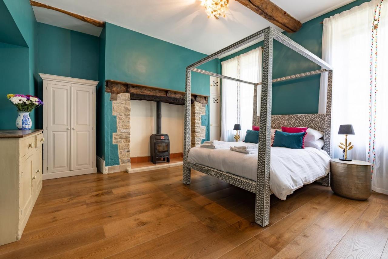 Topside House - Beautiful 7 Bedroom House With Hottub Wifi And Parking Near Bath Wells Frome Oakhill Bagian luar foto